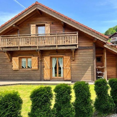 Le Chalet Du Pere Michel, Jacuzzi, Sauna, Jardin La Bresse Luaran gambar