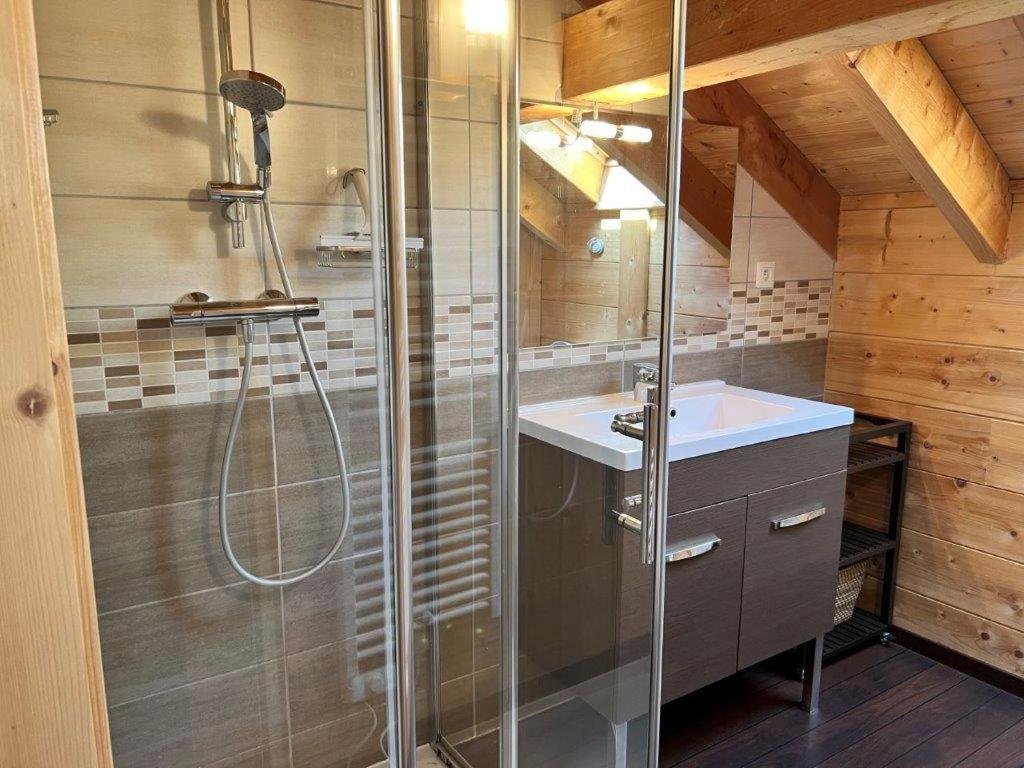 Le Chalet Du Pere Michel, Jacuzzi, Sauna, Jardin La Bresse Luaran gambar