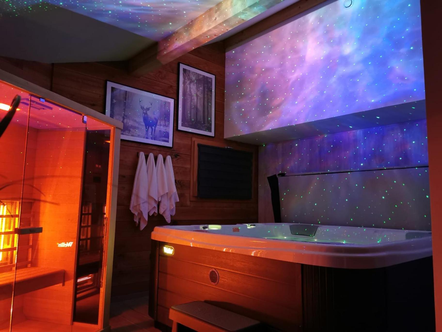 Le Chalet Du Pere Michel, Jacuzzi, Sauna, Jardin La Bresse Luaran gambar
