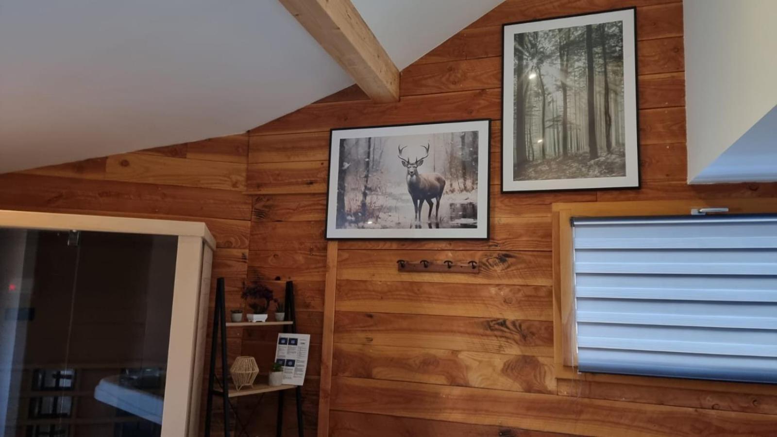 Le Chalet Du Pere Michel, Jacuzzi, Sauna, Jardin La Bresse Luaran gambar